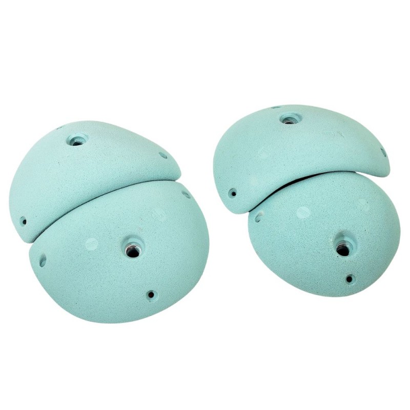 prises d'escalade subtilement assemblées