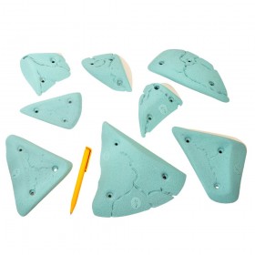 8 prises d'escalade L Ultra Résistantes