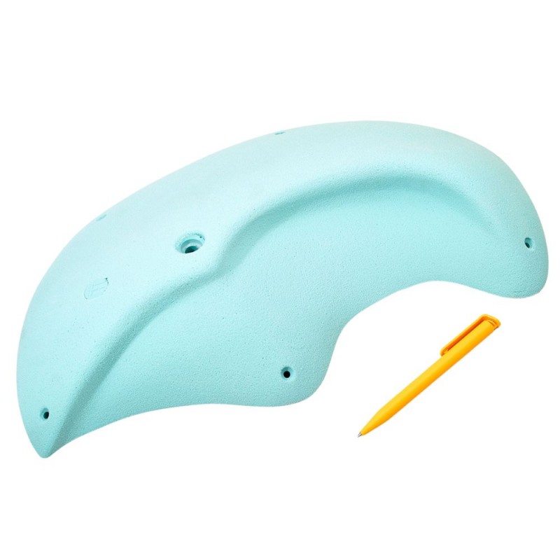 double vague pour cette prise d'escalade