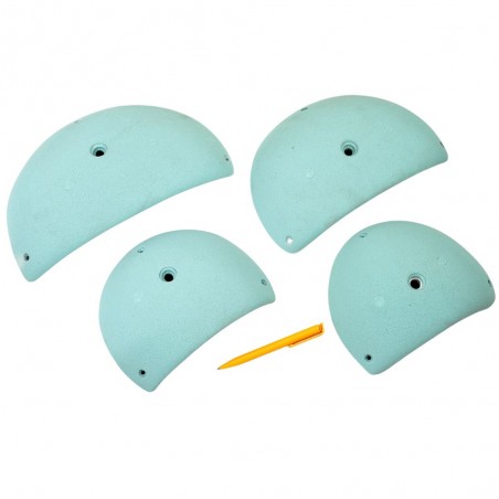 4 prises associables shapées par First Holds.