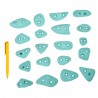 20 prises pour une utilisation pieds