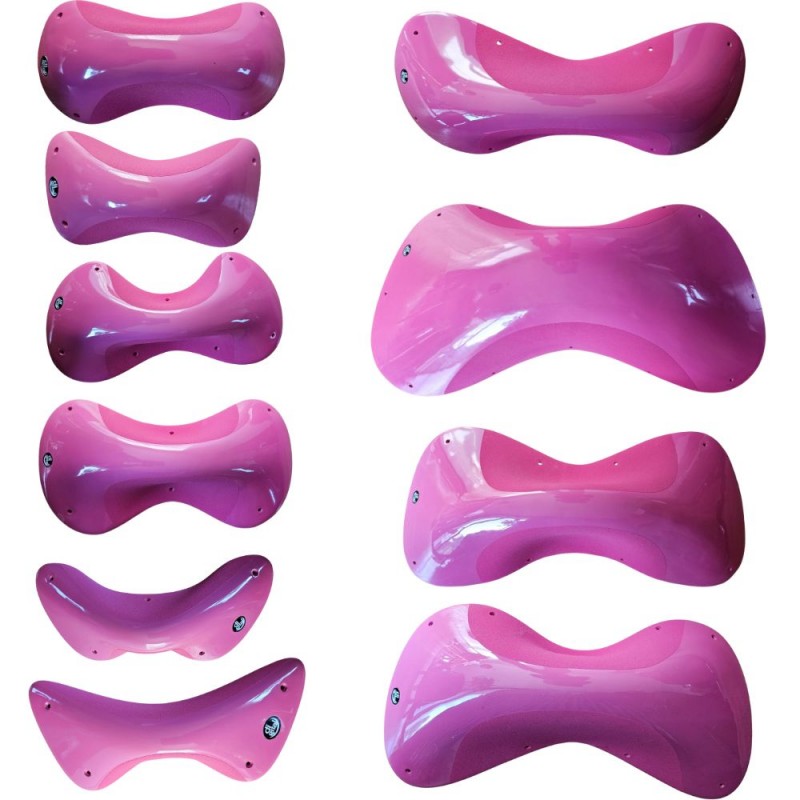 set de 10 prises en abs recycle de xxxxl a xs
