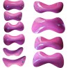 set de 10 prises en abs recycle de xxxxl a xs