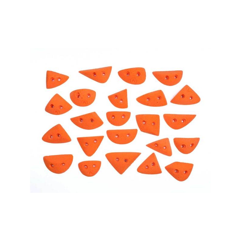 23 petites prises pour placement de pieds