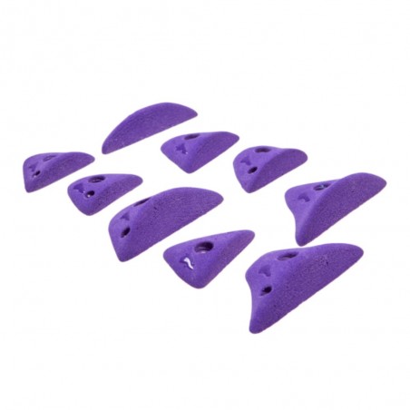 Prises escalade réglettes inclinées