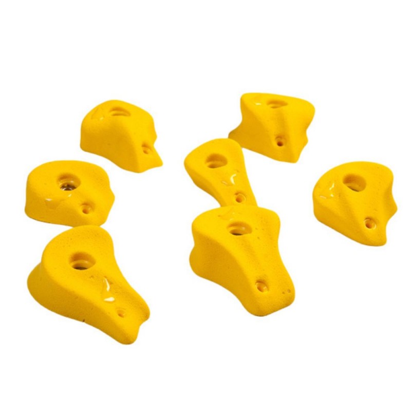 Kit 7 prises escalade bac pince polyvalentes