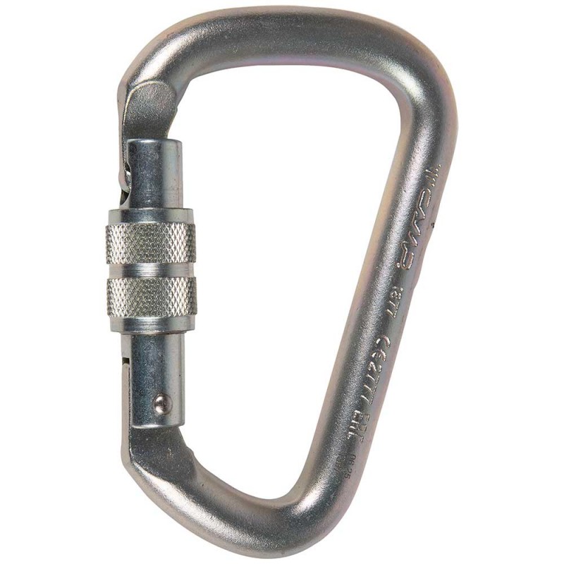 D PRO LOCK CAMP | Mousqueton acier haute résistance