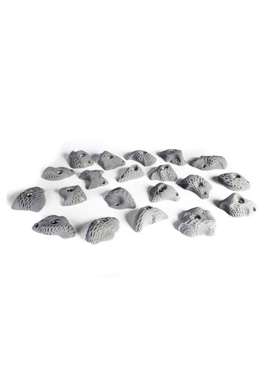 20 prises d'escalade de petites tailles