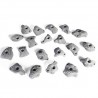 Kit de 20 prises types pincettes Vertex Les Arts de la Grimpe