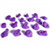 Set de 18 mini poignees Vertex pour de belles traversées. Les Arts de la Grimpe