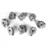 Set de 8 Bons Bacs d'escalade Vertex Les Arts de la Grimpe
