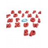 les lettres de l'alphabet pour apprendre a grimper