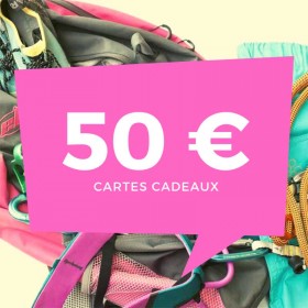 faites plaisir a vos proches offrez une carte cadeau d'une valeur de 50€