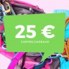 Carte cadeau à offrir valeur 25 € Les Arts de la Grimpe