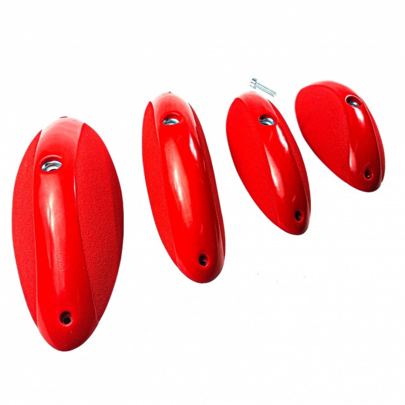 4 pinces a serrer en dual texture