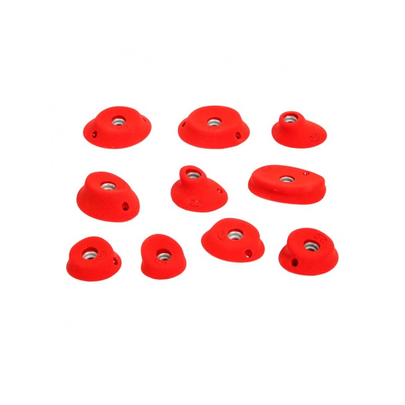 ensemble de 15 prises d'escalade agripp