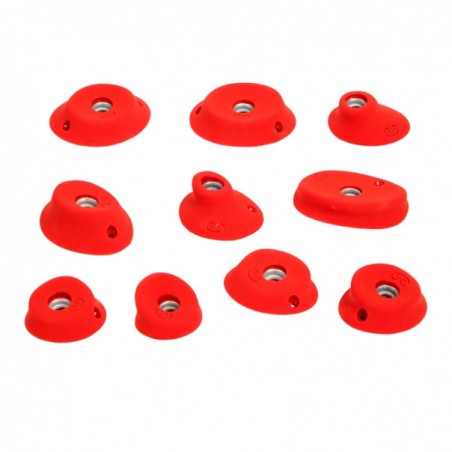 ensemble de 15 prises d'escalade agripp