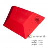 Volume 19 de chez Barocka.  Très belle grain, resistant;  Presenter en rouge, existe en huit couleurs standard