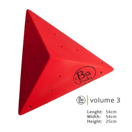 volume escalade en bois avec 9 tnuts