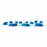 Footholds Medium 1 - Ensemble de 12 Prises d'Escalade Taille Medium