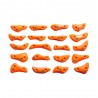 20 petites prises en dual texture