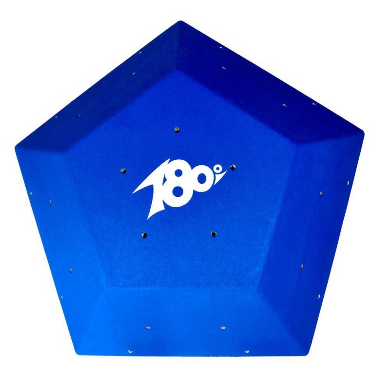 volume escalade bois avec 15 inserts à 5 cotés