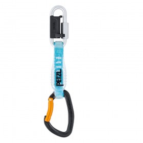 une degaine spécialement etudiée pour les murs d'escalade