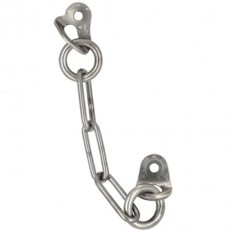 4 Ancres D'escalade En Acier Inoxydable - Capacité 25 KN (env. 2500 Kg) - Pour Via Ferrata, Spéléo, Secours, Entraînement