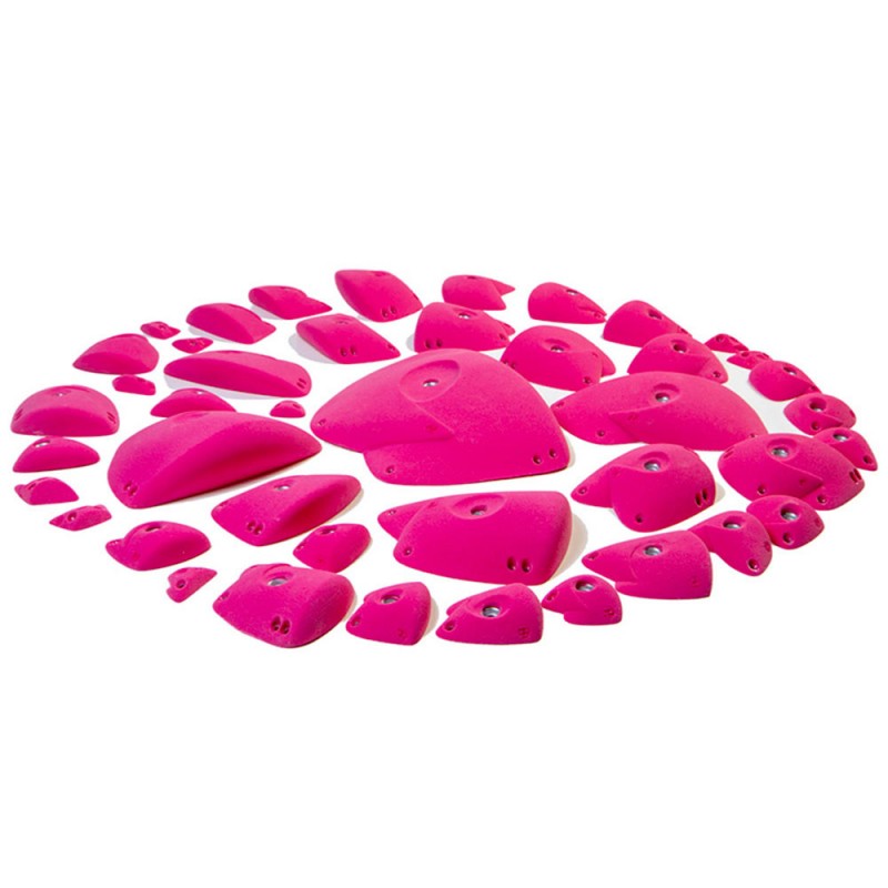 set de 44 prises d'escalade