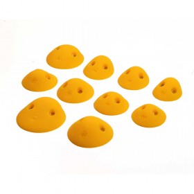 10 prises de pieds aux bord arrondies