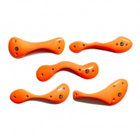 serie de pinces aux profils tortueux