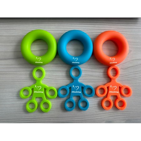 bague silicone pour echauffement des doigts avant de grimper