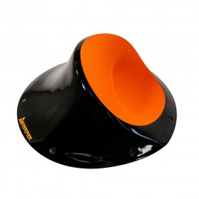 une forme de cratere pour le volume d'escalade Vertex