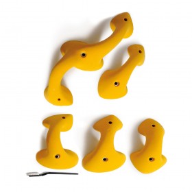 set de 5 prises XXXL en forme de poignée