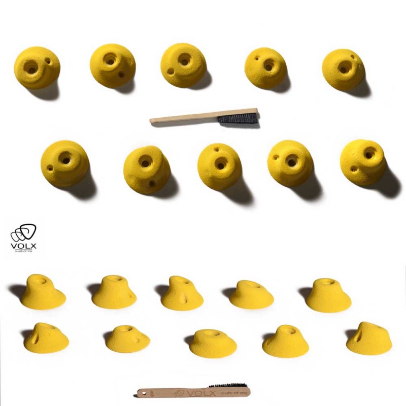 10 petites prises en relief à pincer