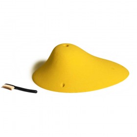 superbe bosse difficile a serrer par le grimpeur