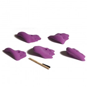 5 prises d'escalade gros calibres