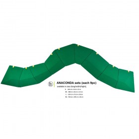 9 volumes d'escalade en bois barocka