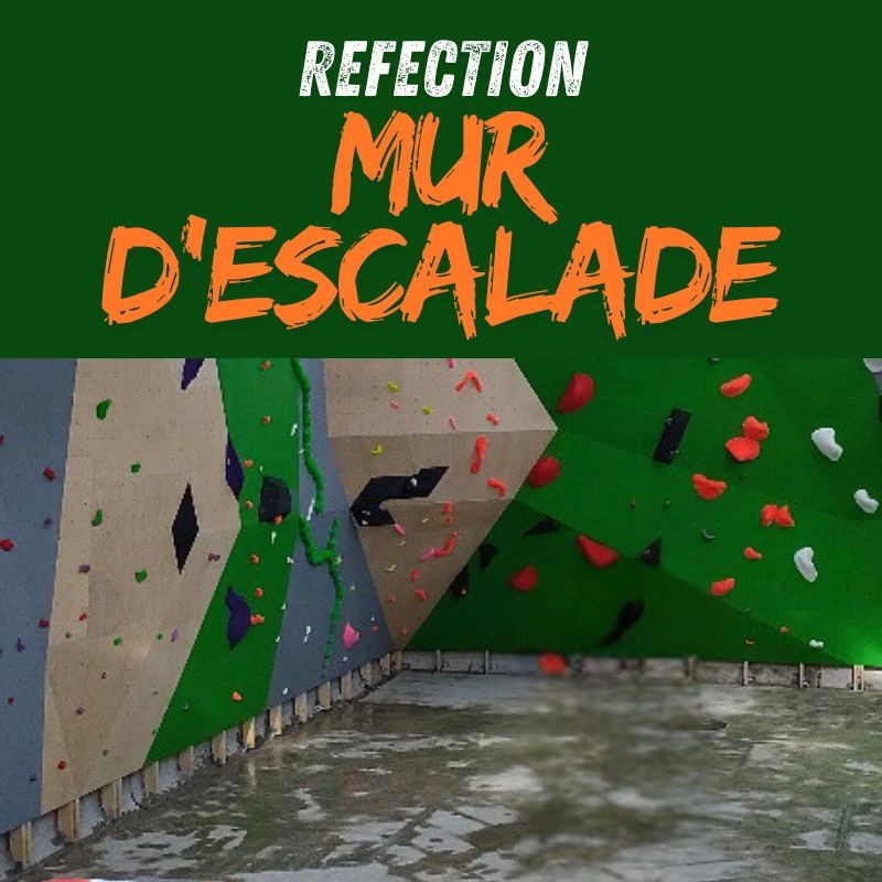 Kit peinture + sable pour mur d'escalade – Résine durable