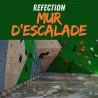 Kit peinture + sable pour mur d'escalade – Résine durable