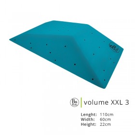 Un panneau d'escalade rectangulaire Barocka.  Design speciale indoor.