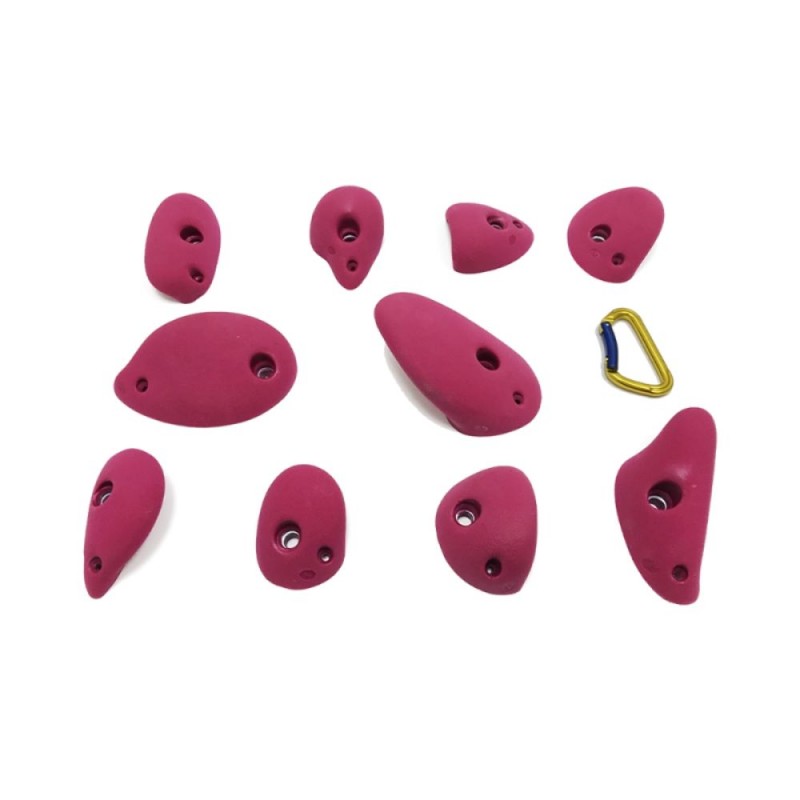 10 Prises Escalade YABON - Idéales Dévers & Jetés