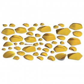 50 prises en dual texture pour vos compétitions d'escalade