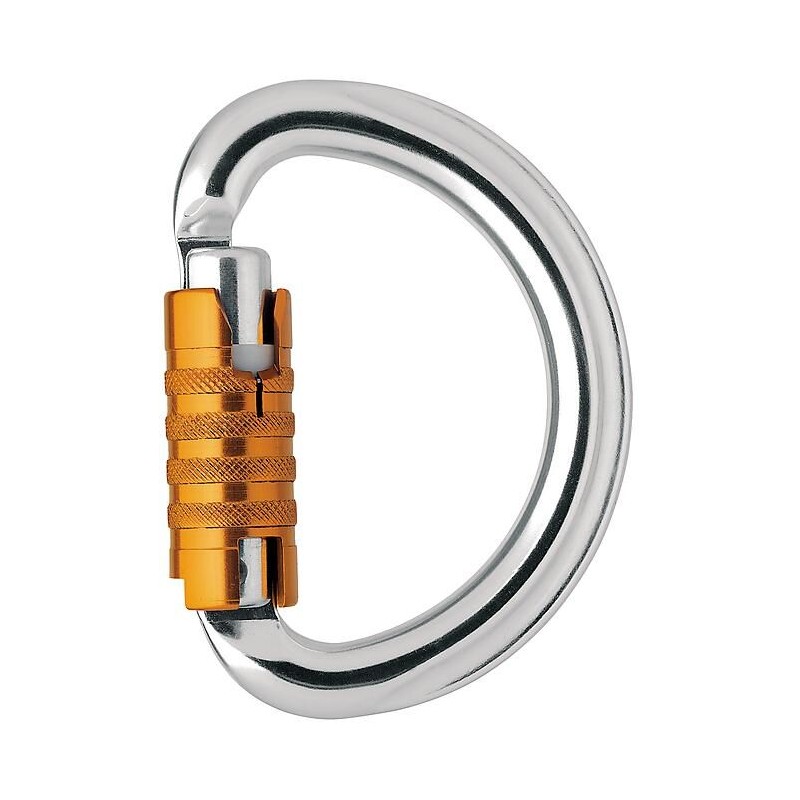 Petzl OMNI – Mousqueton demi-rond multidirectionnel